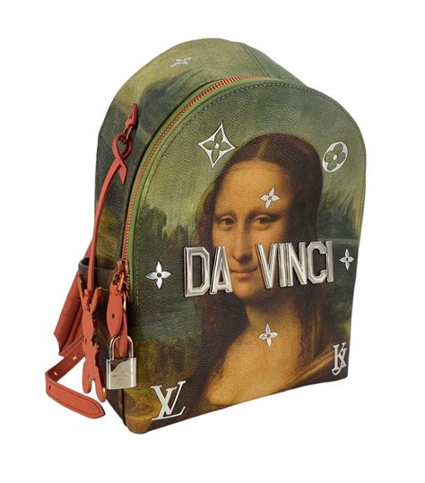 louis vuitton mona lisa backpack|Mona Lisa jeff koons.